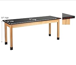Learniture Science Lab Table w/Chemical Resistant