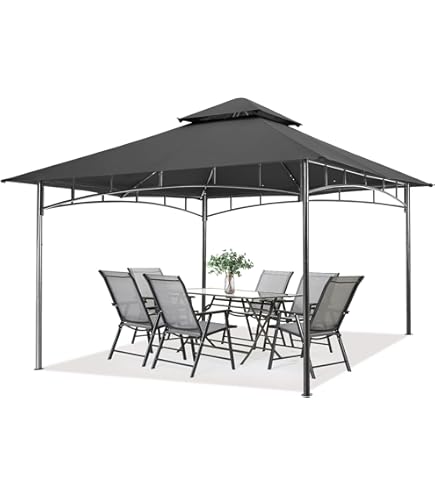 Vevor Gazebo 12x12 11'x11' Pop Up Gazebo Tent With Mosquito