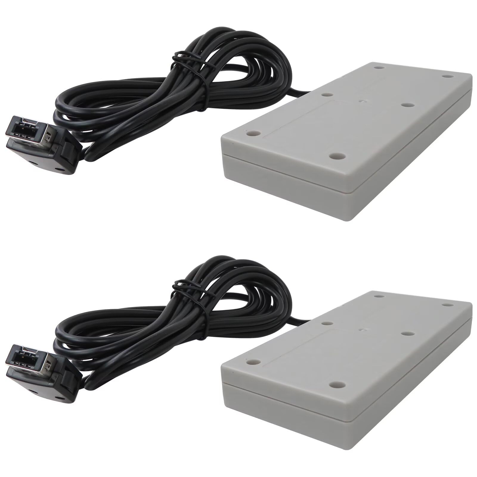 RGNEIN Wired Controller Compatible for Nintendo NES Classic Mini Edition Video Game Console Only, Extra Long 10FT/3M Cable with 6-Pin Connector (2 Pack)