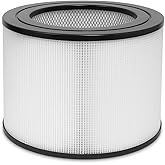 Nispira Replacement True HEPA Air Filter Compatible with Honeywell 50250 50250-S Air Purifier Part 24000 24500, 1 Pack