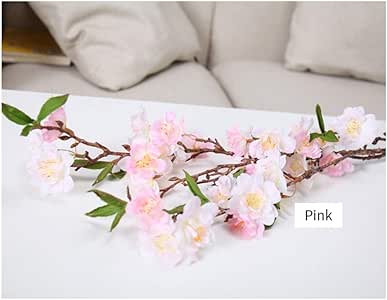 Flores Artificiales de Sakura japonesas de Flores de Cerezo Falsas para