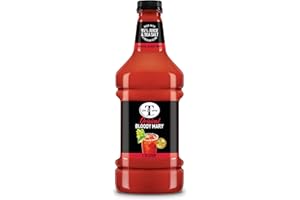 Mr & Mrs T Original Bloody Mary Mix, 1.75 L bottle, Tomato Juice Blend Cocktail Mixer, Premium Ingredients, Perfect for Bloody Mary and Mocktail Drinks