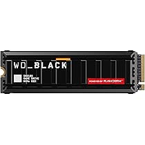 WD_Black SN8100 2TB NVMe SSD with Heatsink - PCIe 5.0x4, M.2 2280