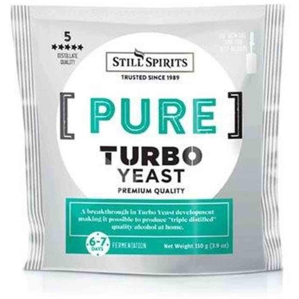 Still Spirits Pure Turbo Yeast 110g Triple Distilled Quality
