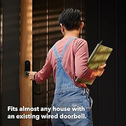 ecobee Smart Video Doorbell Camera (Wired) - with