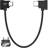Micro USB to USB-C Data Cable for DJI Spark/Mavic Pro/Mavic Mini 1st &amp; SE | for Mavic 2 Series/Mavic Air 1st Drone Controller Link for iPhone 18 Pro 17 16 15/iPad 10/Samsung S26 S25,RC Cable (1ft/30cm)
