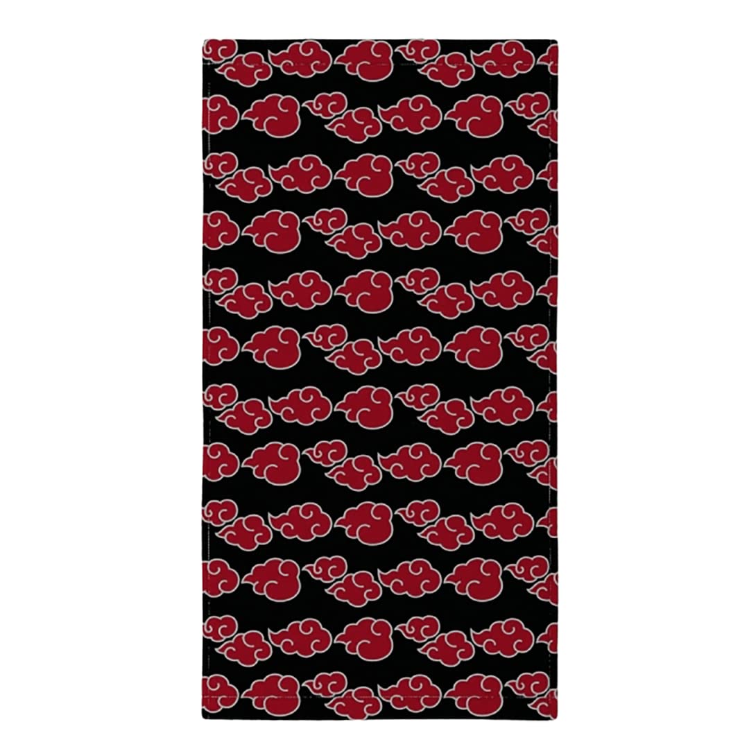 Franco Naruto Anime Akatsuki Super Soft Cotton Bath/Pool/Beach Towel, 60 in x 30 in, (Official Licensed Naruto Product)