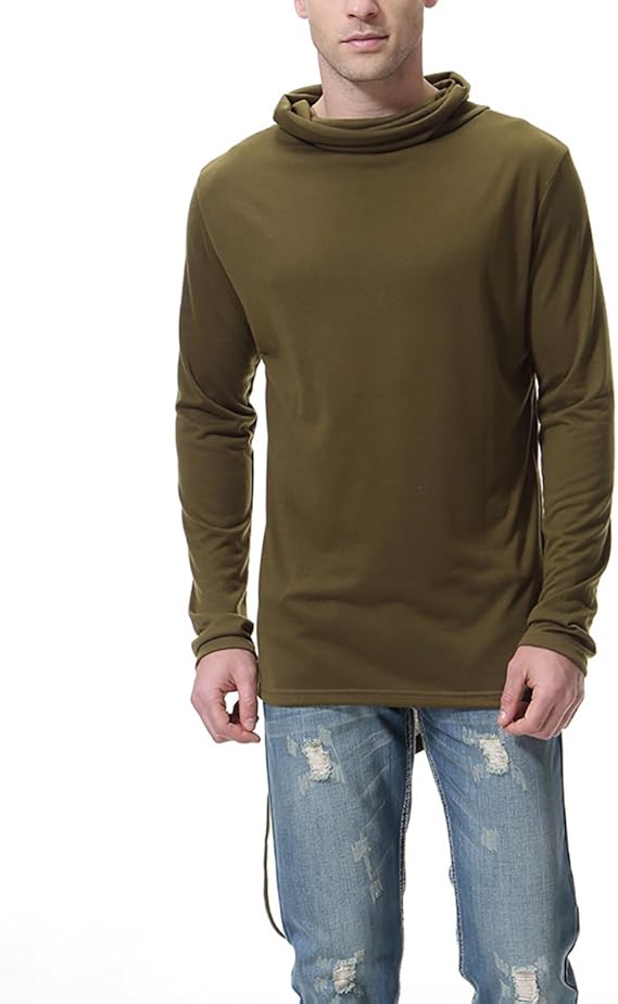 Amazon パーカー メンズ 高襟 春秋冬 ロック 長袖 トップス 細身 トレーナー プルパーカー ストリート ヒップホップ カジュアル 男女兼用 展開 トレーナー パーカー 通販