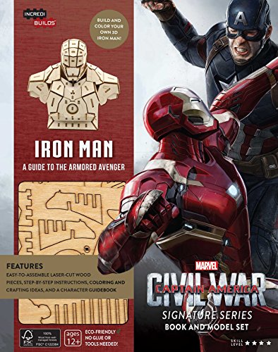 Download IncrediBuilds: Marvel's Captain America: Civil War: Iron Man Signature Series Book and Model Set
