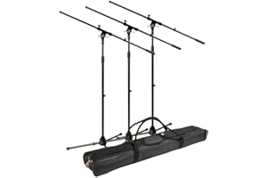 World Tour MSP300 Microphone Stand, Pack of 3