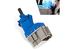 Sephile Car Brake Light Switch Plug, Brake Pedal Switch Accessories, 4 Pin Plug and Play Stop Light Switch Modification Replacement, Compatible with 1S10920 7T4Z13480AA 8T4T96854M 8T4Z13480A (Blue)