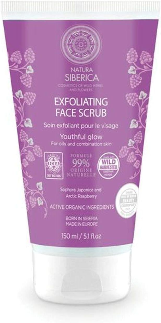 Download Natura Siberica Exfoliating Face Scrub Amazon Co Uk Beauty PSD Mockup Templates