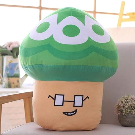 Amazon Co Jp Cqlfxd 55 38cm面白いシミュレーションぬいぐるみ きのこおもちゃ野菜きのこ人形 クッションキッズバースデーギフトホーム ホーム キッチン