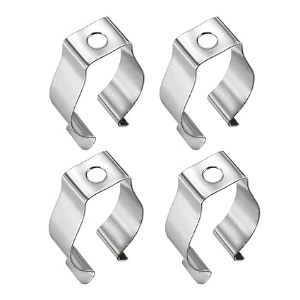 15pcs Clips support Acier Inoxydable tube Fluorescent T5 (34 x 20 x9.5mm 15pcs Clips support Acier Inoxydable tube Fluorescent T5 (34 x 20 x9.5mm