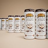 Perico Energy Drink, Expresso Martini Flavor, 12 PACK Natural Energy Beverage, Can, Sparkling, Sugar-Free, With Essential Amino Acids,Carnipure® L-carnitine,Biotin, 200mg Organic Caffeine
