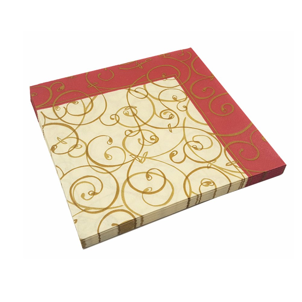 Cumpleaños Safflower 2, Paquete de 20 Meiosuns Servilletas de