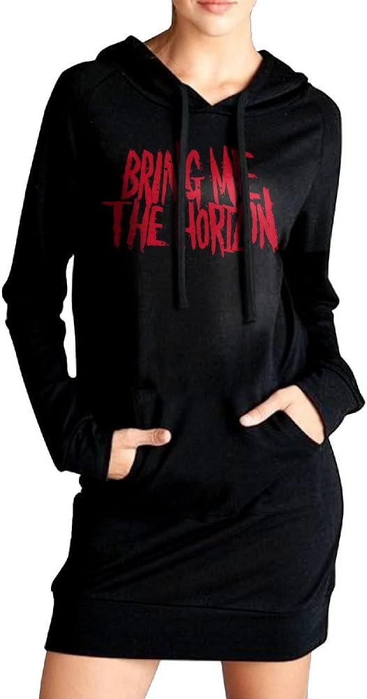 Bring Me The Horizon Band Logo BMTH Women Design Pullover Plus Long Hoodie