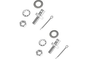 DERIDI Throttle Linkage Cable Adapter Stud Kit Replace 8009 for Chevrolet 1977 and later, 10-32 x 3/8 Thread (2Pcs)