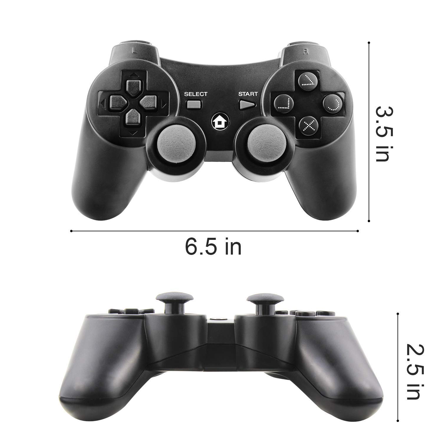 PS3 sans Fil Bluetooth PS3 Double Vibration Six