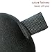 Hanie 3D Sponge Shading Sleep Mask Eyeshade Eye Shield Blinder For Travel, Rest, Shift Work, Meditation, Relieve Fatigue & Breathable, With A Free Velvet Bag, Black