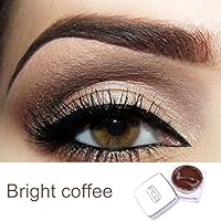 HuntGold2 Professional Non-toxic Nature Eye Tattoo Ink Eyebrow Microblading Pigment Eye Brow Lips Makeup 5g-Bright Coffee