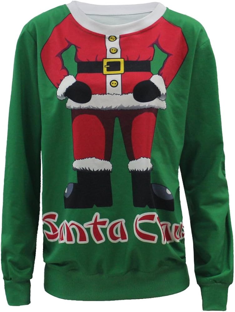 the santa claus christmas sweater