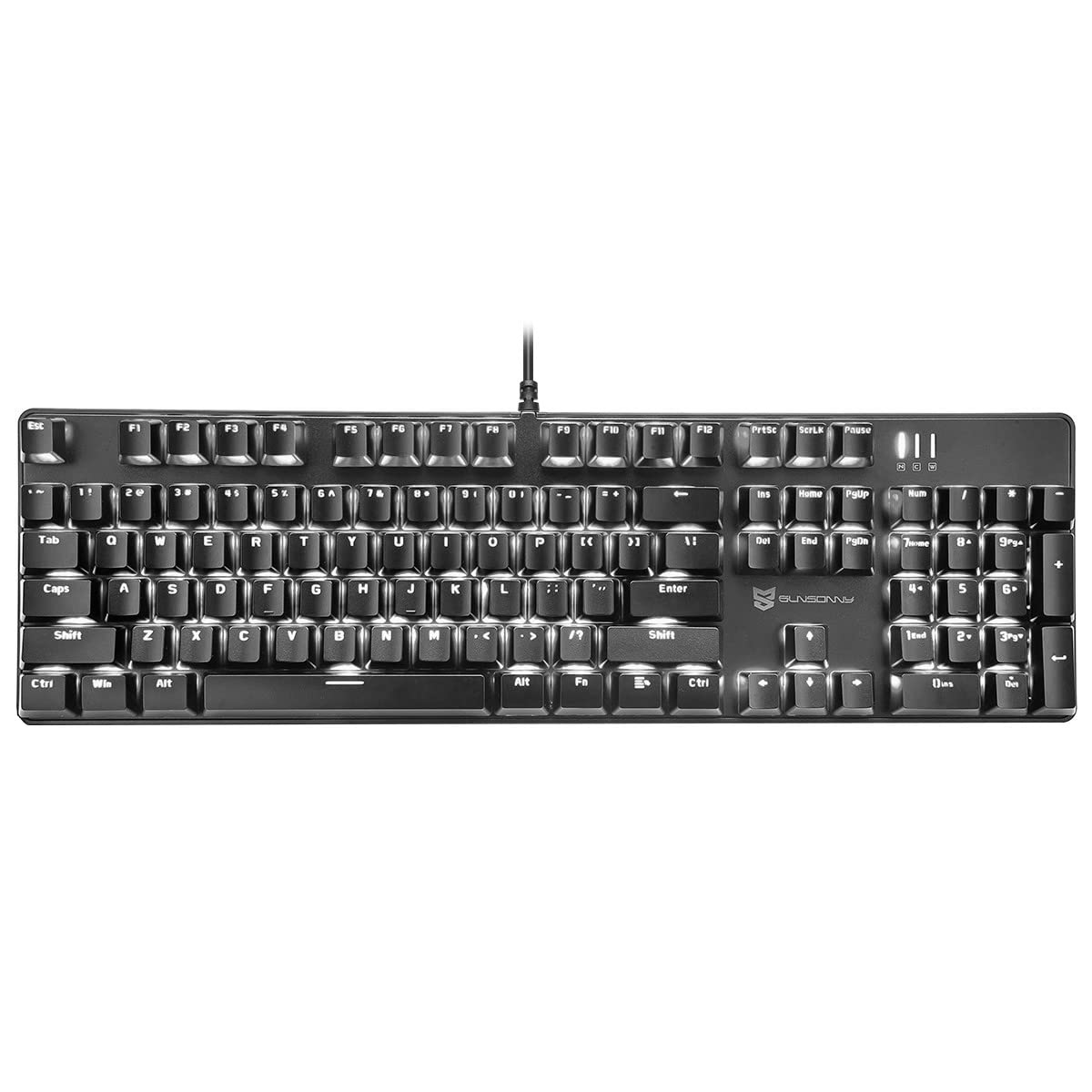 Mua Mechanical Keyboard Gaming Keyboard Brown Switch White Backlit