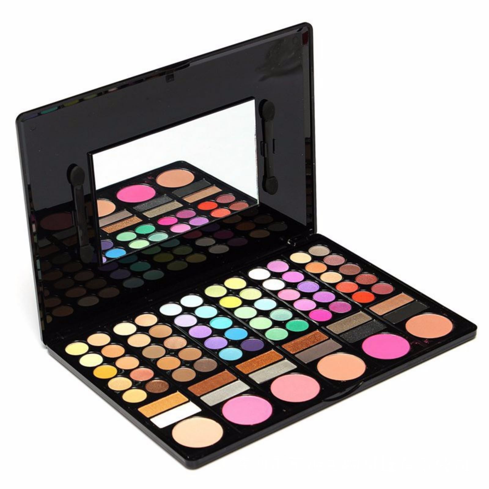 MKNZOME 78 Colours Eyeshadow Palette Makeup Contouring Kit Combination with Lipgloss, Blusher and Eye Shadow - Perfect for Professional and Daily Use