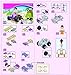 Minifigures Set - 36+13pcs Boys and Girls Mini Community People and Accessories 100% Compatible Building Bricks for Kids Party, to build More Fun