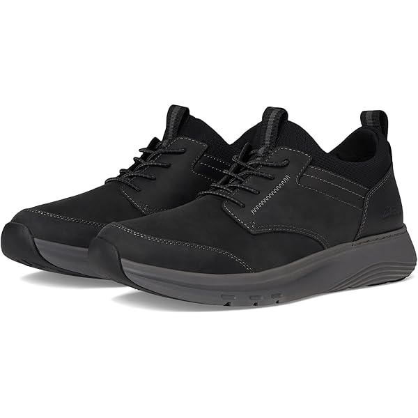 Clarks - Mens Motion Trek Pt Shoes, size 10.5 US mens, color black. Men main image 4