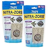 API NITRA-ZORB SIZE 6 Aquarium Canister Filter Filtration Pouch 1-Count Bag (2-pack)