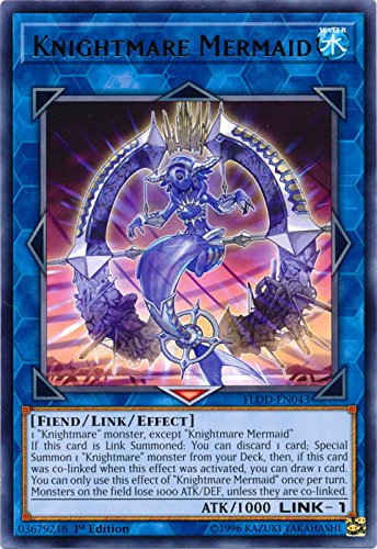 Knightmare Mermaid - FLOD-EN043 - Rare - 1st Edition - Flames of Destruction
