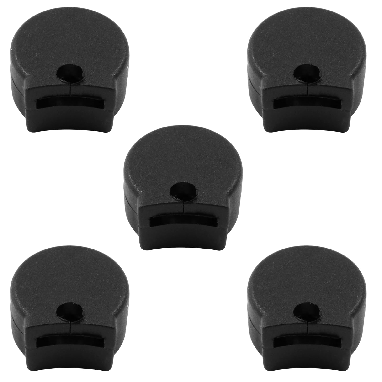 Photo 1 of Bonsicoky 5 Pcs Silicone Clarinet Thumb Rest Cushions, Protector for Most Clarinets, Oboe - Black