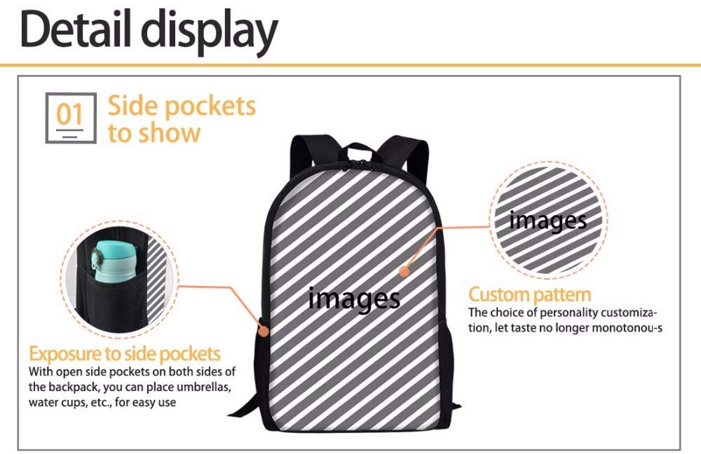 KHDJH Mochila Infantil Baloncesto Imprimir Mochila Niños Niños ...