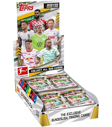 Amazon.com: 2021/22 Topps Chrome Bundesliga Soccer Lite Box