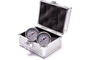 Longacre 44147 Vertical Pressure Gauge with GM Metric