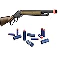 Shell Ejecting Toy Gun, Soft Bullets Toy Shotgun Gun, Lever-Action Design, Fun for Ages 14+