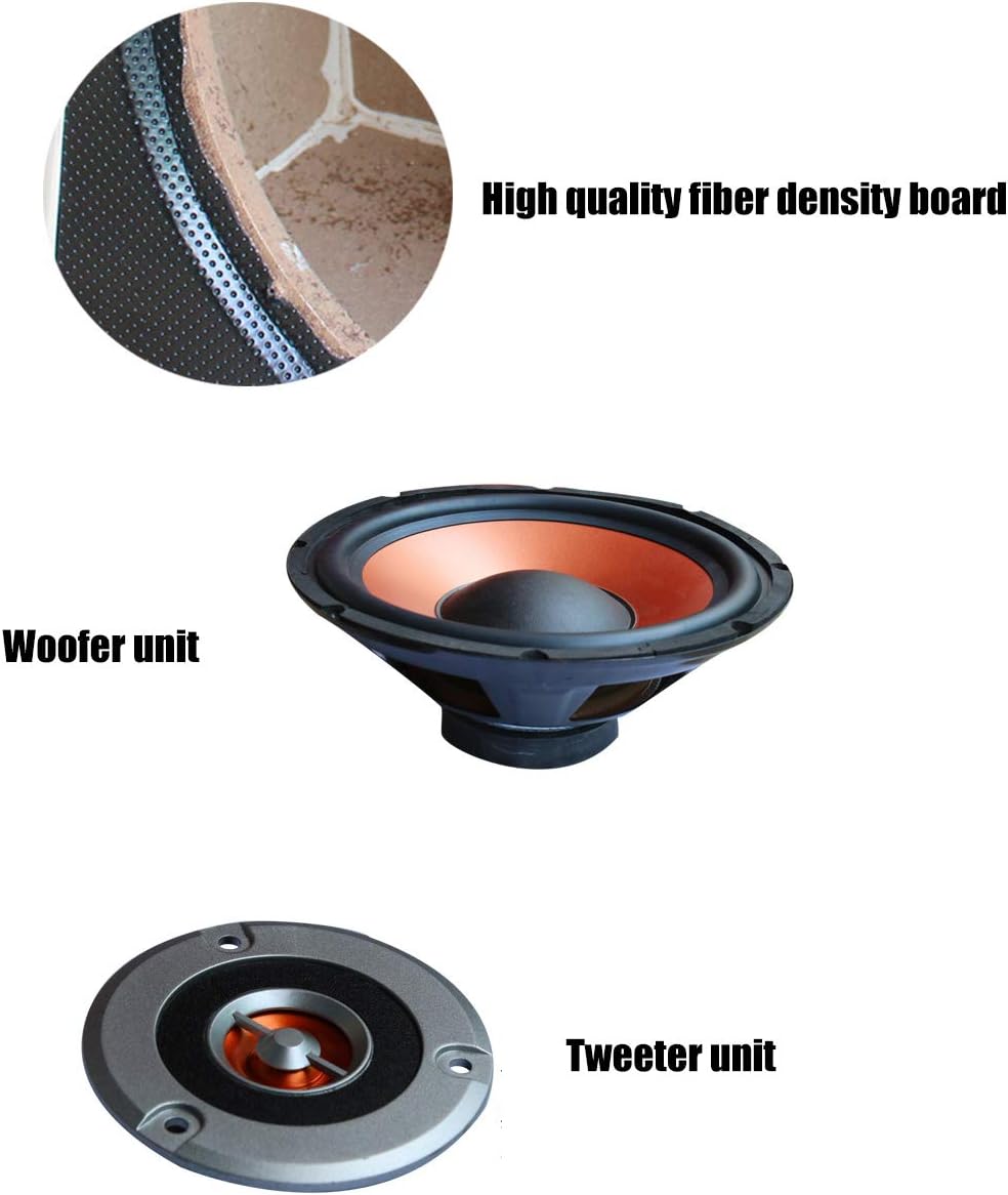 Amazon Co Jp 車のサブウーファーのスピーカーの可聴周波ウー8インチのハイパワーアンプの極度の低音12v 75w 450w 車 バイク