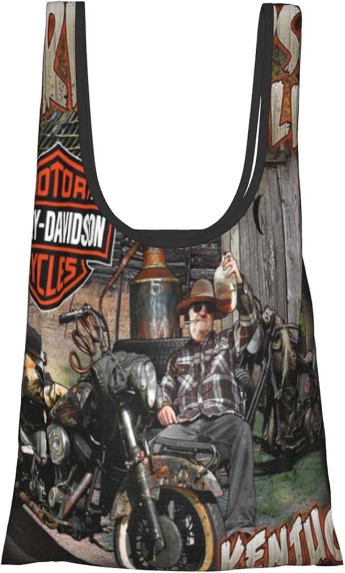 Harley Davidson Handbag Large Capacity Shoulder Bag Elegant Design Top