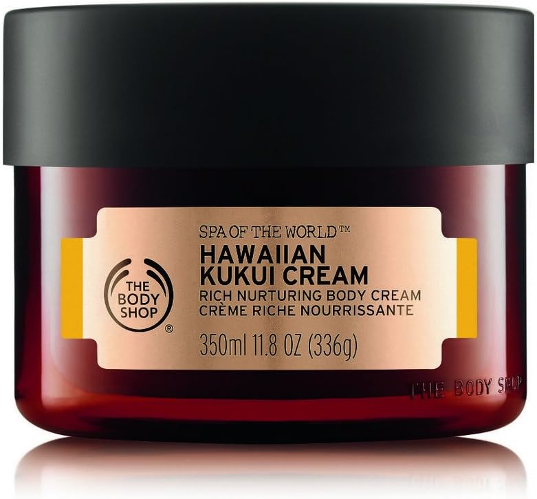 The Body Shop Hawaiian Kukui Cream, 350 ml, white, 310 ml (Pack of 1)