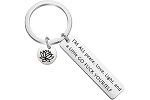 TGBJE I’m All Peace Love Light Yoga Gift Friend Gift Vulgar Gift Yoga Mandala Gift Yoga Coach Gift
