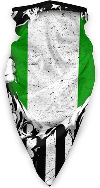 Men Nigerian Flag 3D Print Outdoor Face Windproof Mask ...