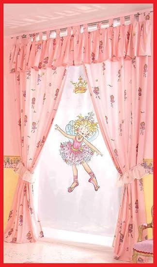 Amazon De Rasch Prinzessin Lillifee Vorhang Weiss 270 X 135 Cm