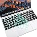MOSISO Compatible with MacBook Pro 13 inch 2017 2016 Release A1708 Without Touch Bar & Compatible with MacBook 12 inch A1534,Soft TPU Ultra Thin Transparent Keyboard Cover Protective Skin,Mint Green
