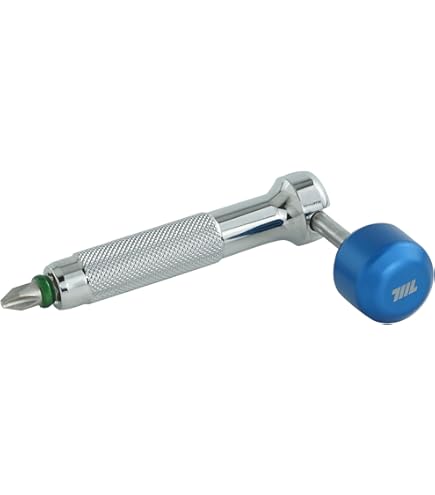 711L Pen Driver TG – Tournevis compact EDC avec poignée en L pliable | Compatible avec les embouts de précision de 4 mm et les embouts à double