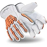 HexArmor Cut and Heat Resistant Impact Protection Leather Work Gloves | Chrome SLT ® Series 4060 | X-Large
