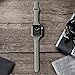 SWEES Sport Silicone Band Compatible Apple Watch 38mm 40mm, Soft Silicone Slim Thin Narrow Small Replacement Strap for iWatch Series 4, Series 3, Series 2, Series 1 Nike+, Sport, Edition Women, Stone