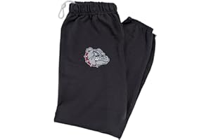 LOGOVISION Mens Jogger Sweatpants Collegiate Primary Logo Black Collection