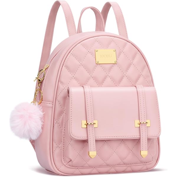 Lotus Pink Waterproof Crossbody Mini Backpack for Women, Stylish Daypack with Ea Large Capacity Travel Backpack for Men & Women with Hybrid  main image 4