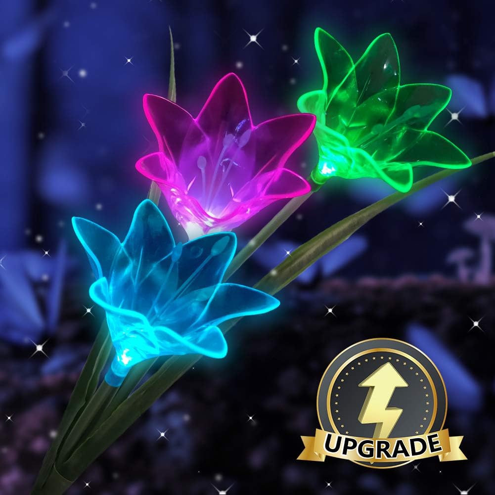 Best Solar Lily Garden Lights